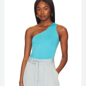 Superdown Teal Bodysuit